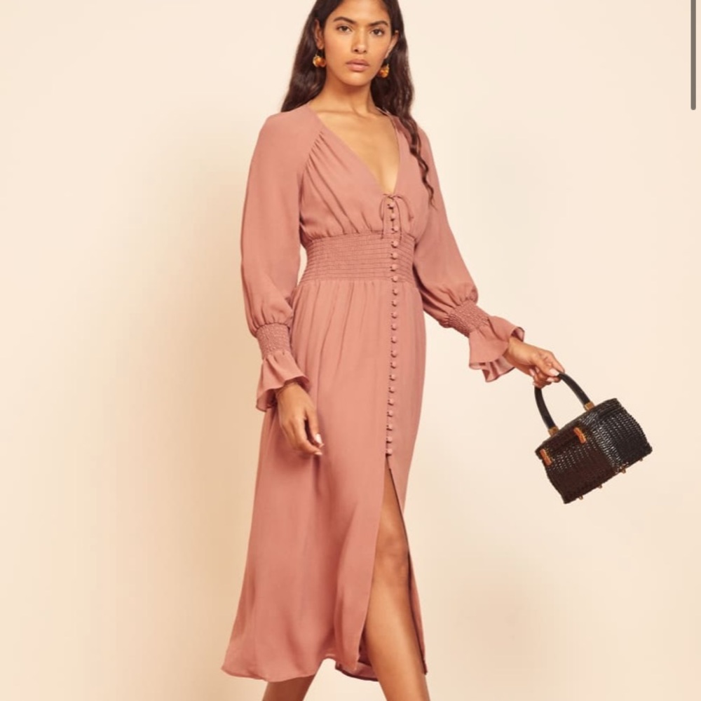 NWT Fia Midi in Praline